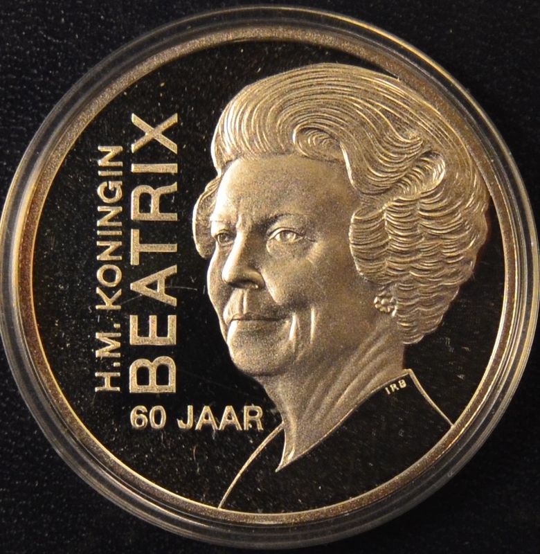 Nederland: Dronning Beatrix 60 år.