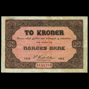 2 KR 1918 OG 1922 TYPE I