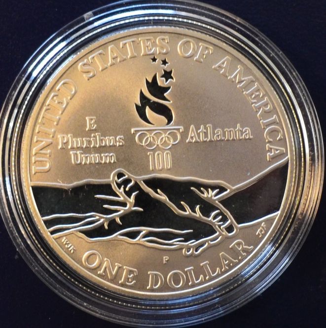 Hovedbilde USA: 1 dollar 1995 - Paralympics løping