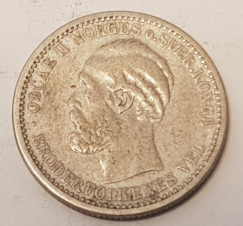 50 øre 1901 kv. 1 (nr. 3)