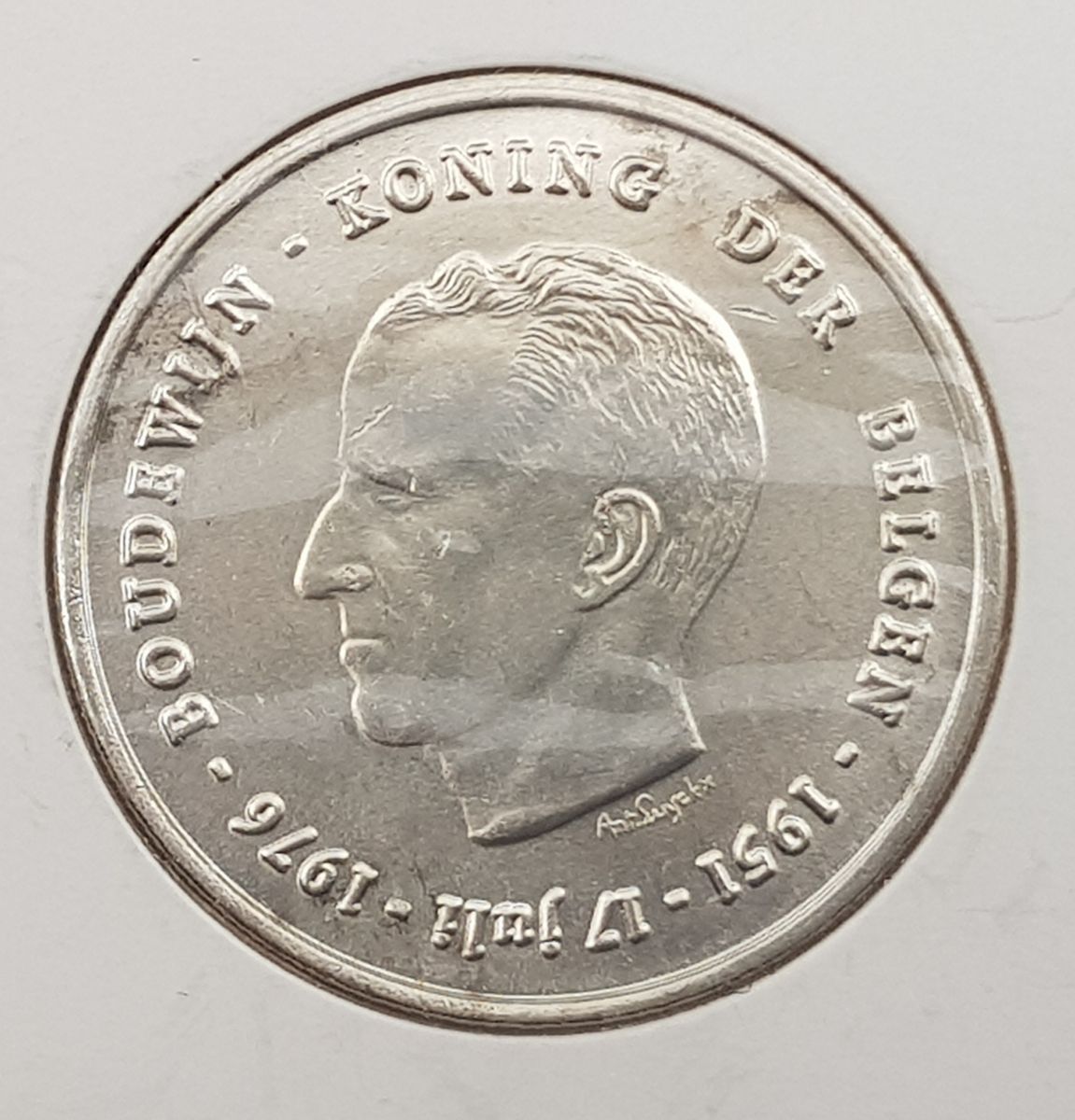 Belgia: 250 francs 1976 - Baudouin