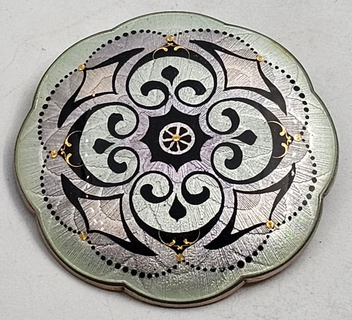 Brosje i 925 S av Gustav Gaudernack