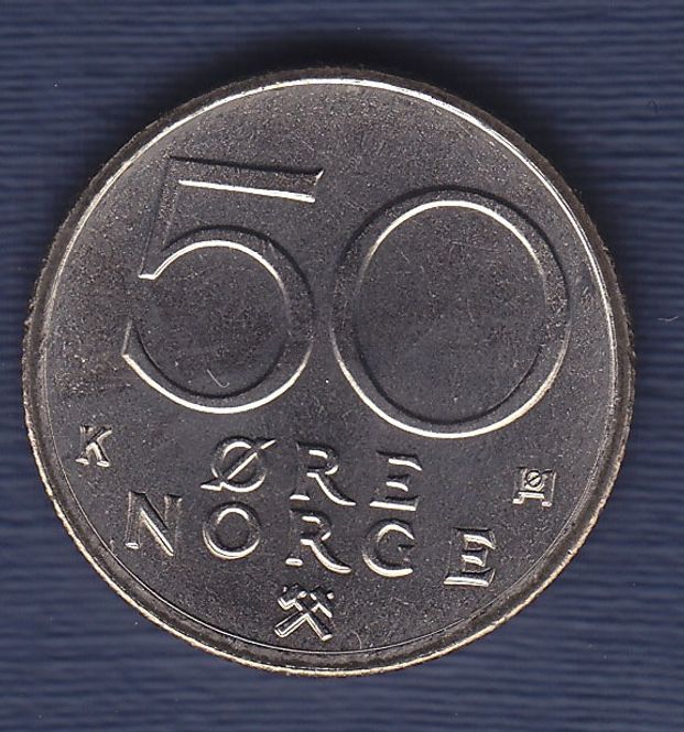 Hovedbilde 50 øre 1983 kv. 0