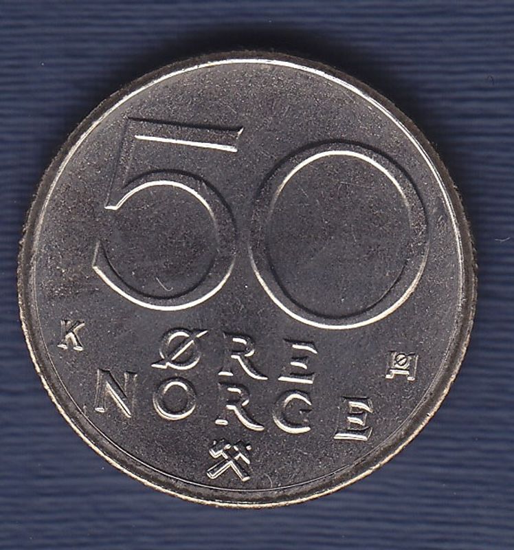 50 øre 1983 kv. 0
