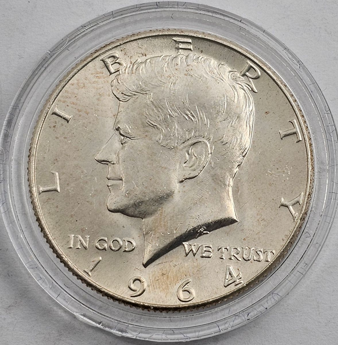 Half dollar 1964 kv. 01