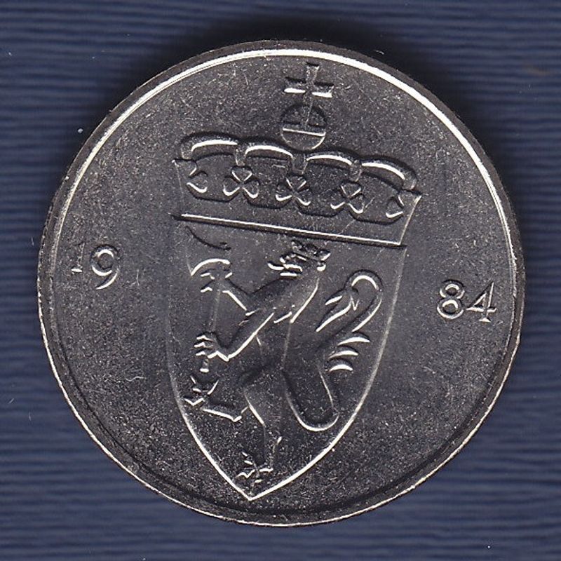 50 øre 1984 kv. 0