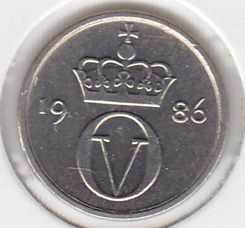 10 øre 1986 kv. 0