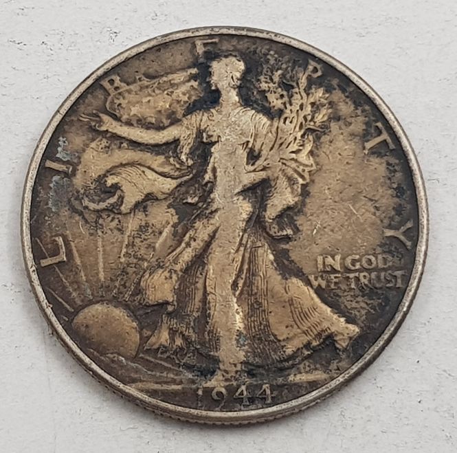 Hovedbilde USA: 1/2 Dollar 1944.