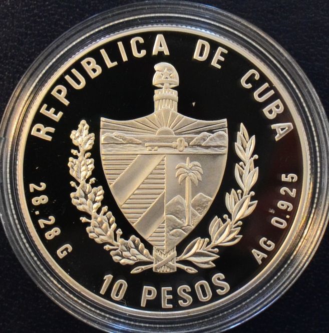 Hovedbilde Cuba: 10 pesos 1995 FN