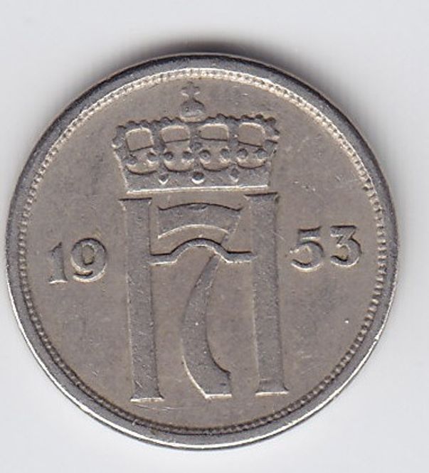 Hovedbilde 10 øre 1953 kv. 1