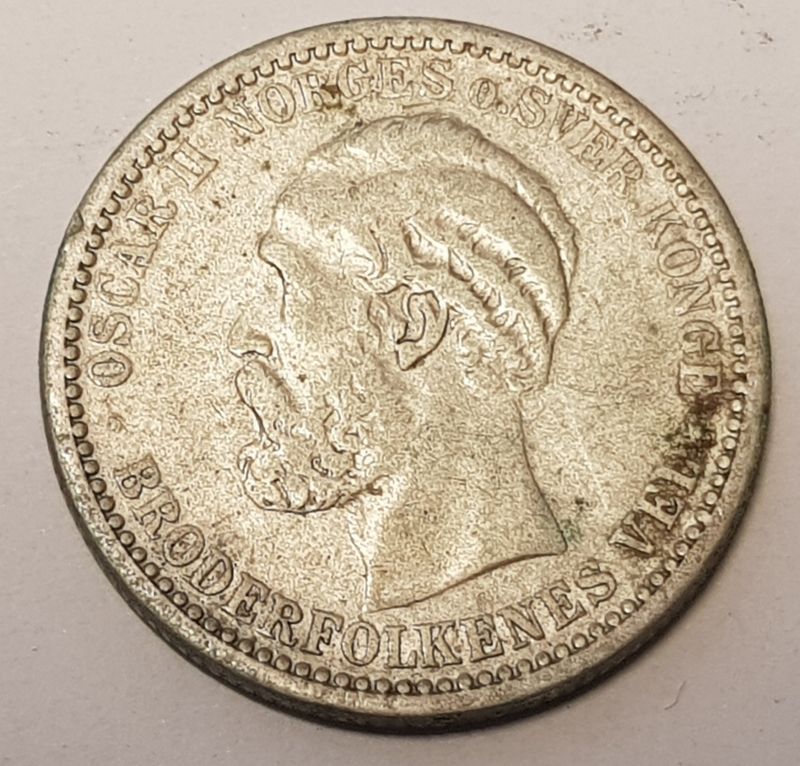 50 øre 1901 kv. 1
