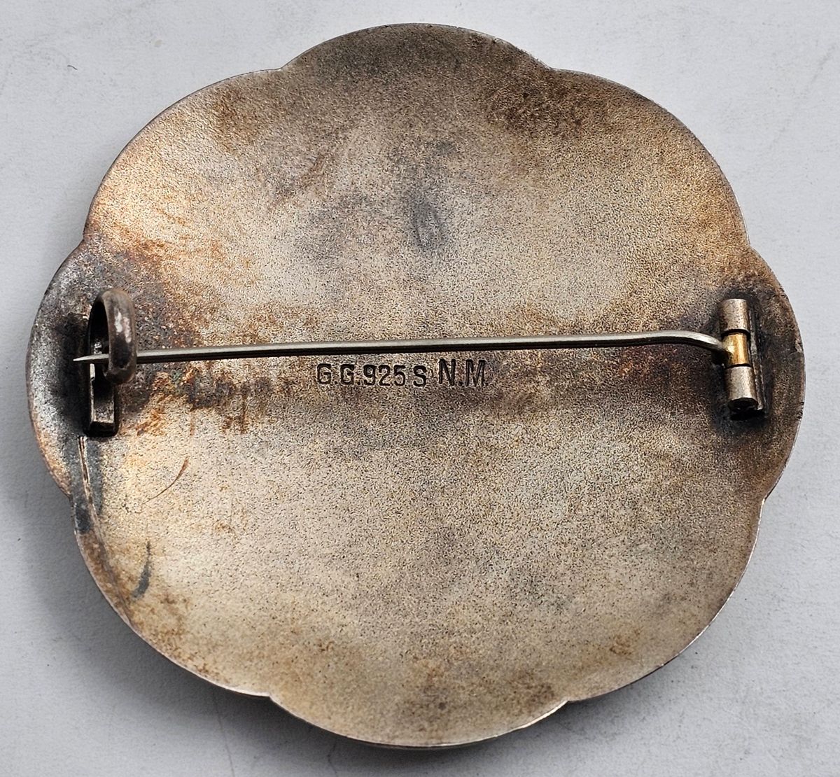 Brosje i 925 S av Gustav Gaudernack