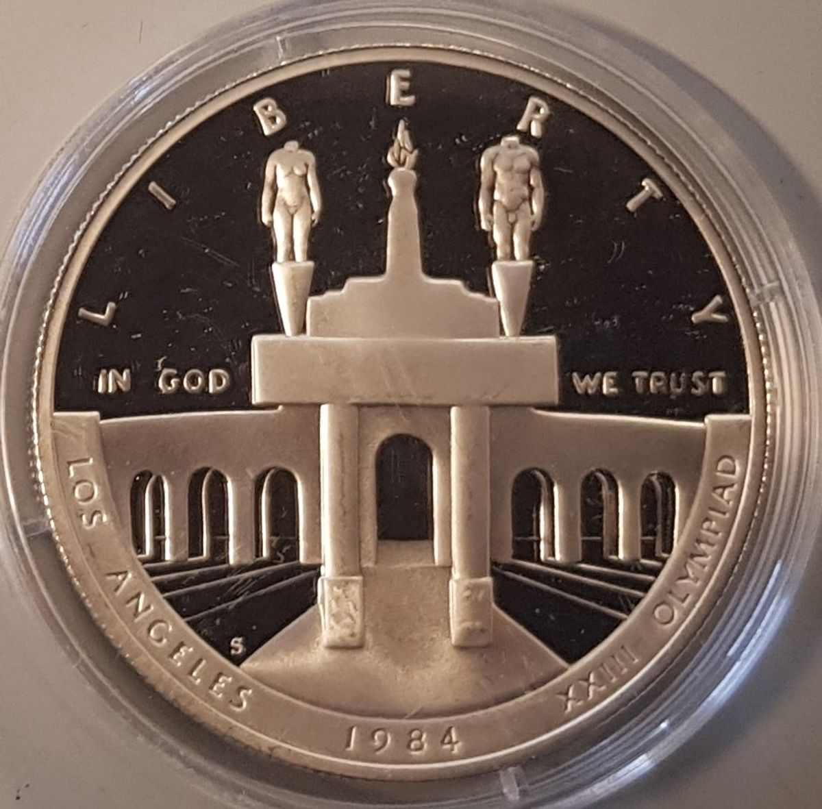 1 dollar 1984: Los Angeles Olympics
