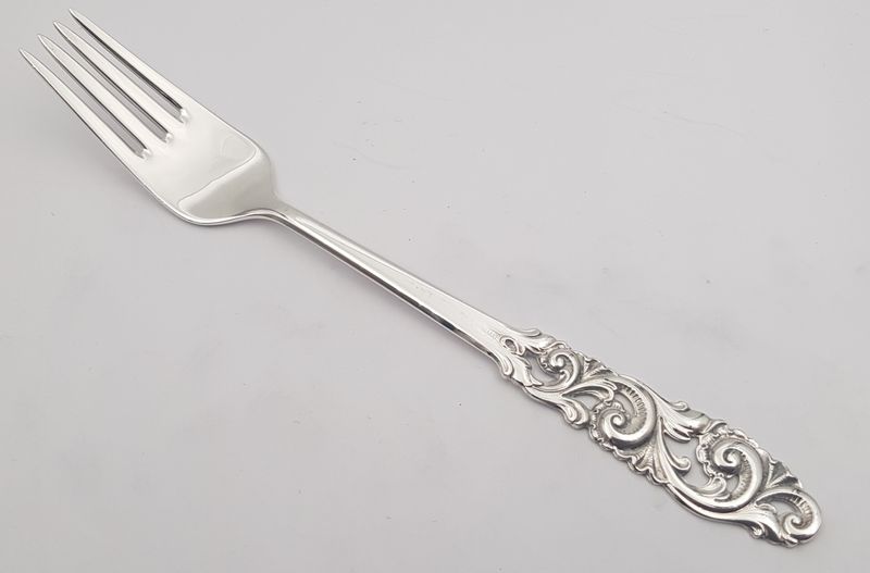 Telesølv: Dessert gaffel 17,7 cm