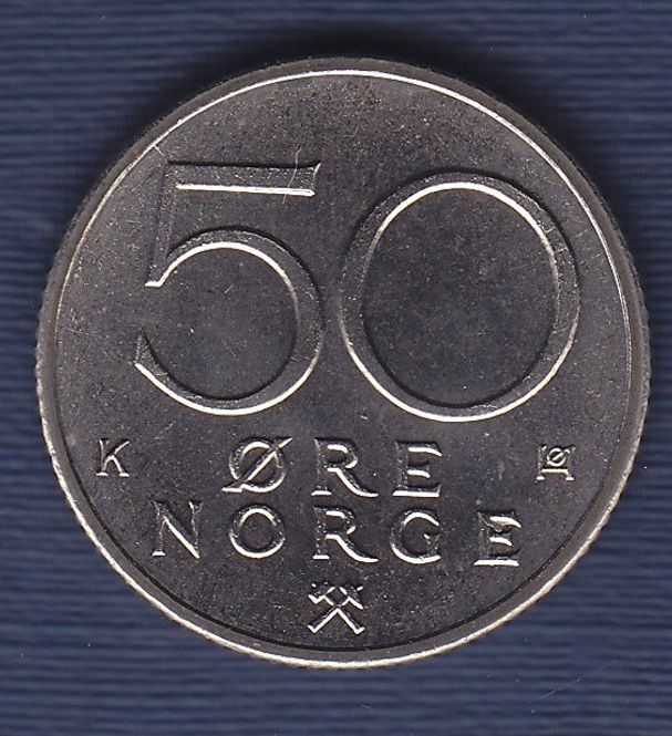 Hovedbilde 50 øre 1982 kv. 0