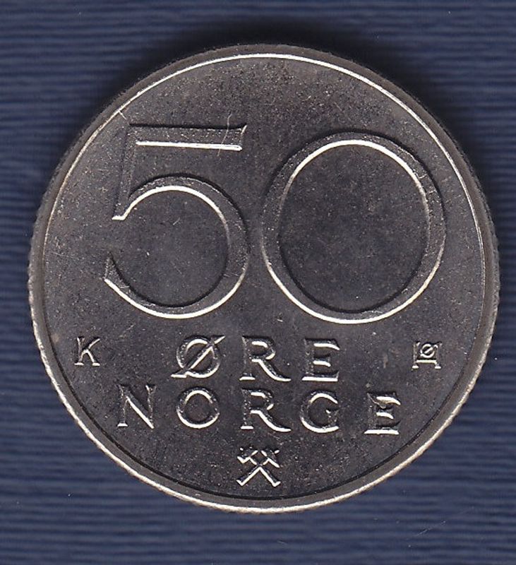 50 øre 1982 kv. 0