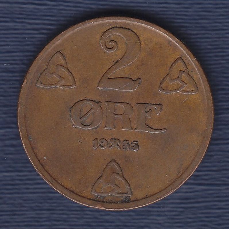 2 øre 1935 kv. 1