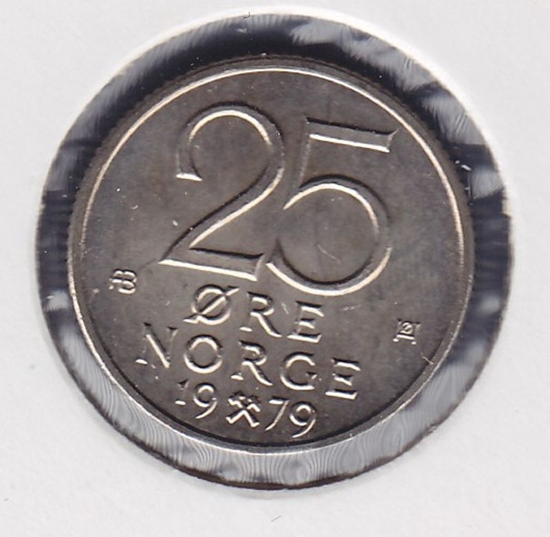 25 øre 1979 kv. 0