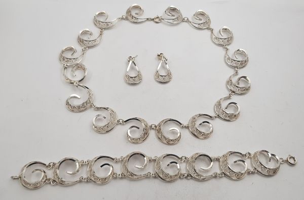 Hovedbilde Smykke sett i 925 S av N.A. Jørgensen