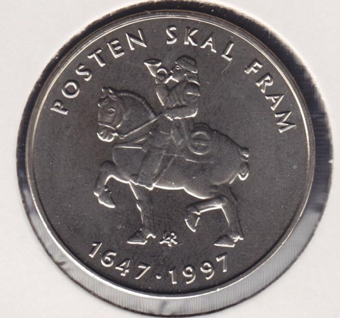 Hovedbilde 5 kr 1997 Posten kv. 0