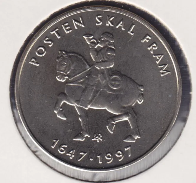Hovedbilde 5 kr 1997 Posten kv. 0