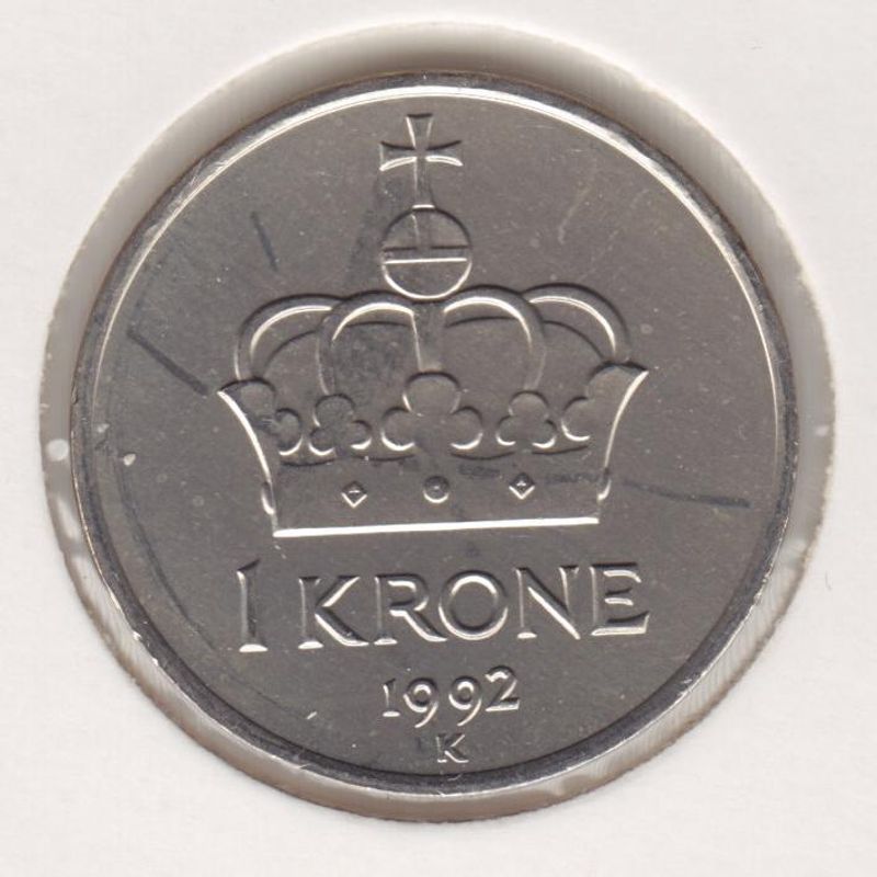 1 kr 1992 kv. 0