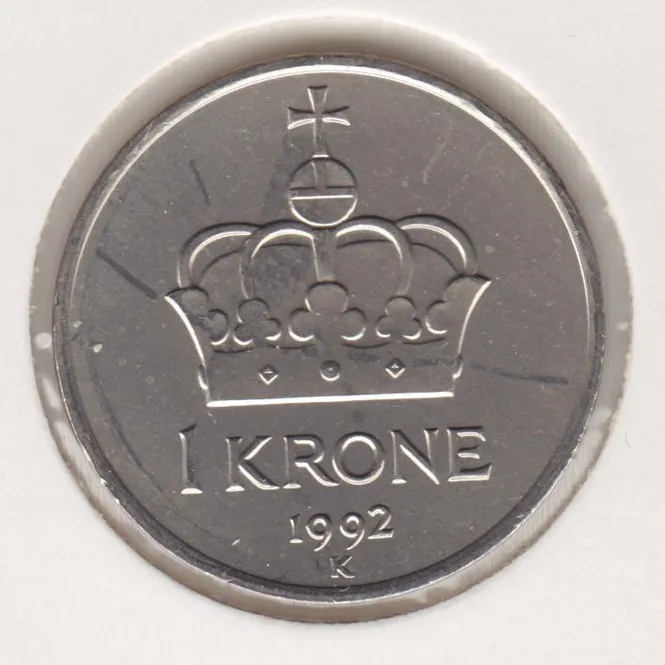Hovedbilde 1 kr 1992 kv. 0