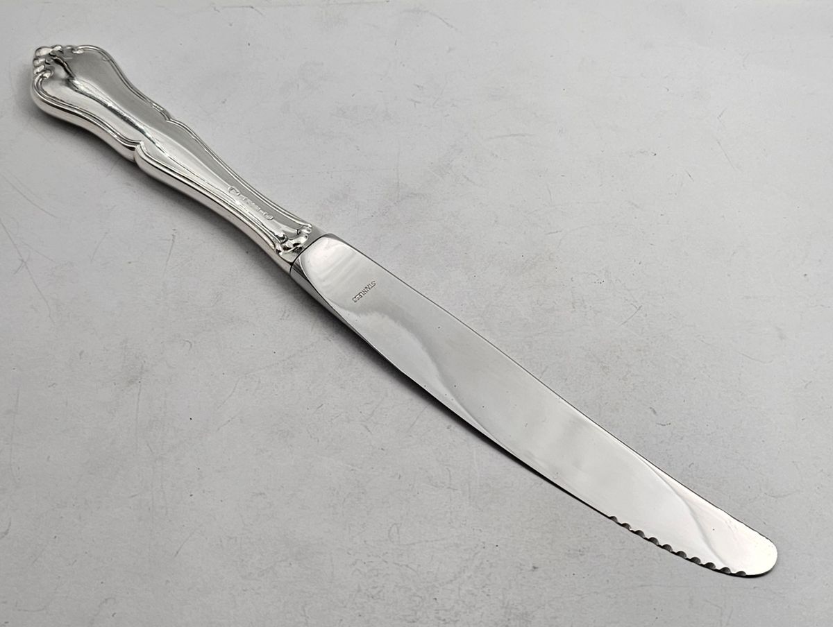 Märtha: Liten spisekniv 21 cm med tagger