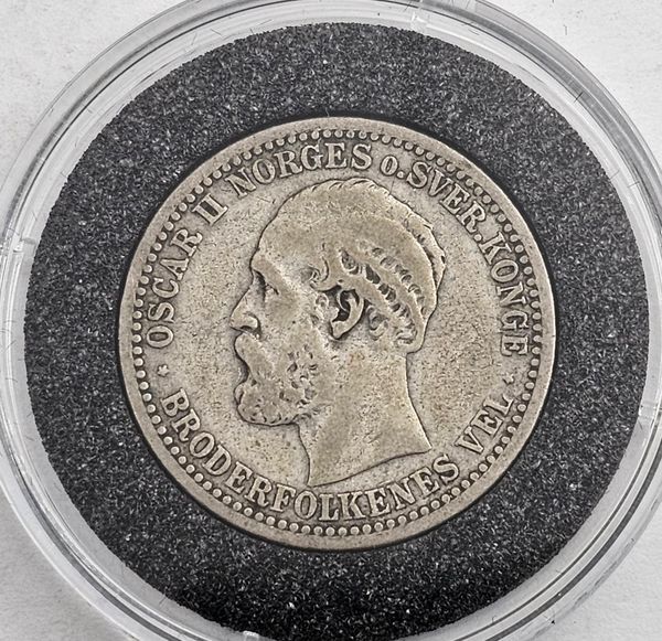 Hovedbilde 50 øre 1898 kv. 1/1-