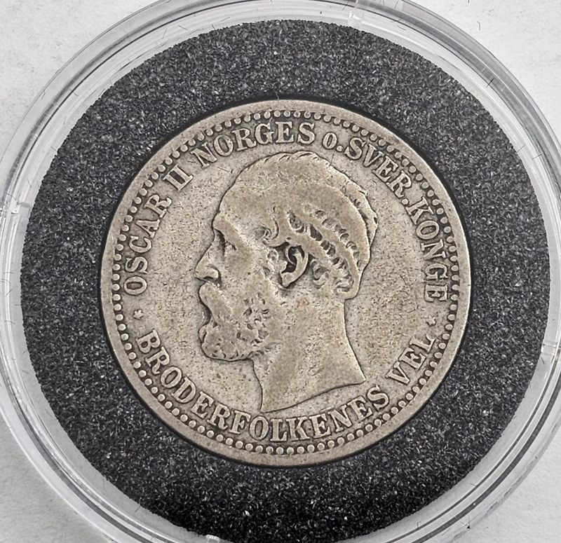 50 øre 1898 kv. 1/1-