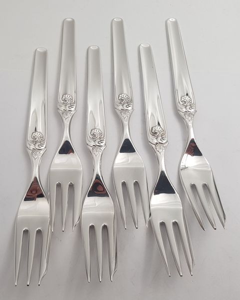 Hovedbilde Elisabeth: 6 x kakegaffel 14,8 cm