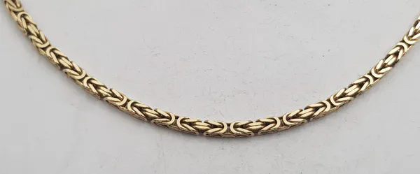 Hovedbilde Kongekjede i 14 K gult gull