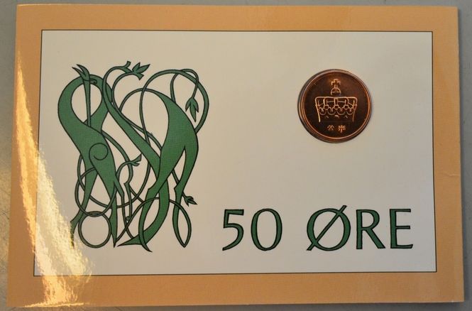 Hovedbilde 50 øre blister 1996