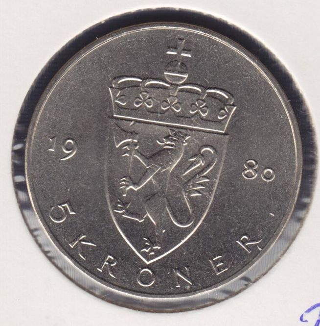 Hovedbilde 5 kr 1980 kv. 0