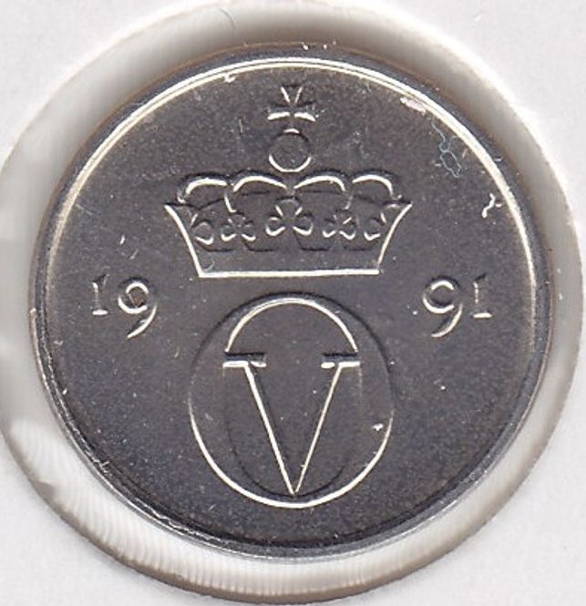 Hovedbilde 10 øre 1991 kv. 0
