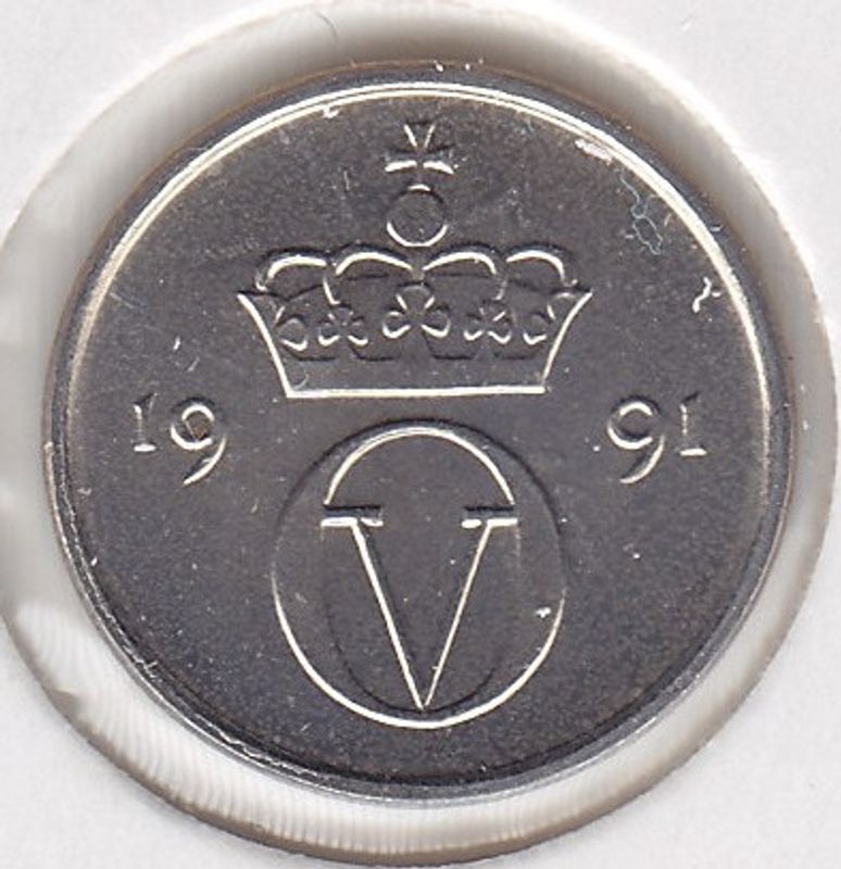 10 øre 1991 kv. 0