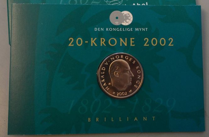 Hovedbilde 20 kroner 2002 Abel  BU