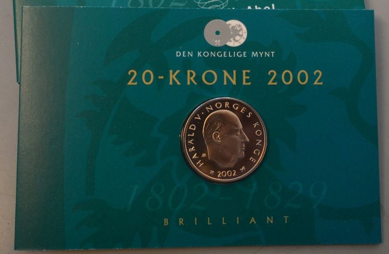 20 kroner 2002 Abel  BU