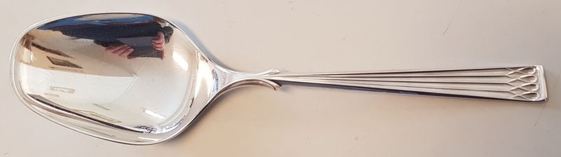 Arvesølv: Kremskje 21,7 cm